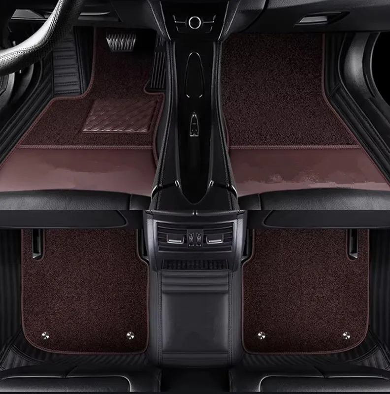 

Custom special car floor mats for BMW 520i 520d 525i 530i 540d G60 2026-2024 rugs durable double layers carpets for 530i 2025