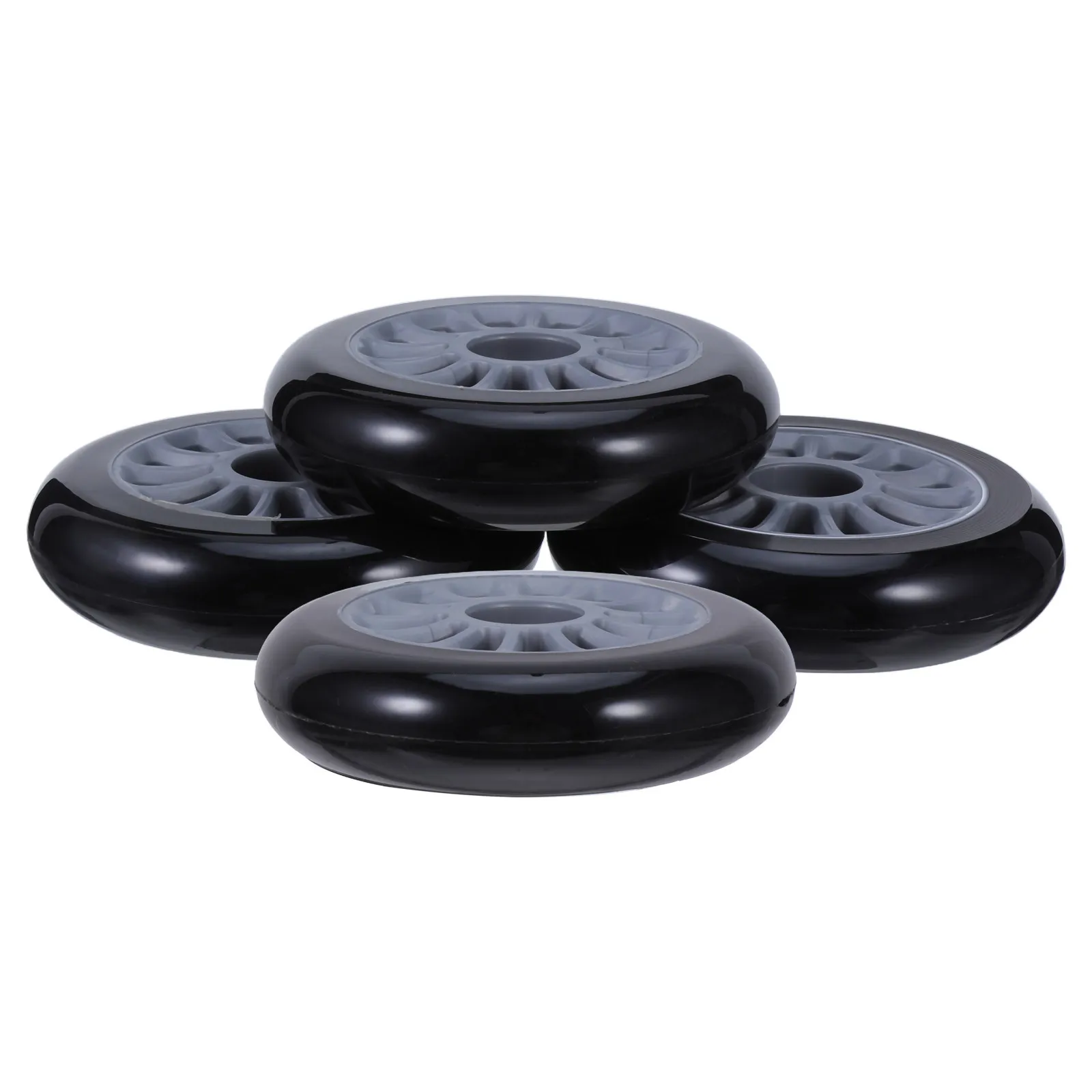 

4pcs Replacement Scooter Wheels Plastic Lightweight Durable Outdoor Skateboard Wheels For Kids Teens Quiet Ride Cruiser