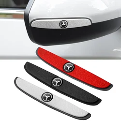 4Pcs Rubber Anti Collision Strip Car Door Rearview Mirror Protector Stickers For Mercedes benz W203 W204 W205 W210 W211 W212 GLA