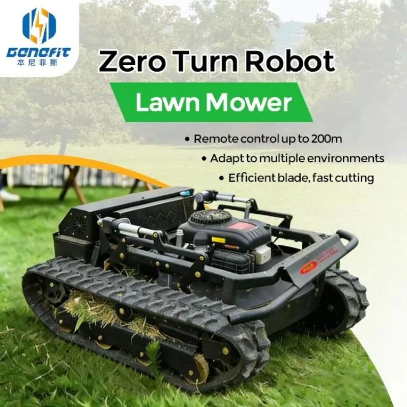 Professional Diesel Flywheel Robot Mower Smart Grass Cutter For Garden Orchard Farm Lawn Maintenance Equipment
