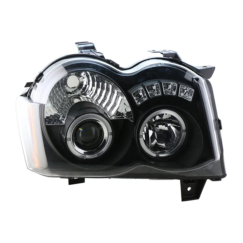 Car Headlights Headlamp Accessories Modified LED DRL Head Lamp Head Light For JEEP Grand Cherokee 2008-2010