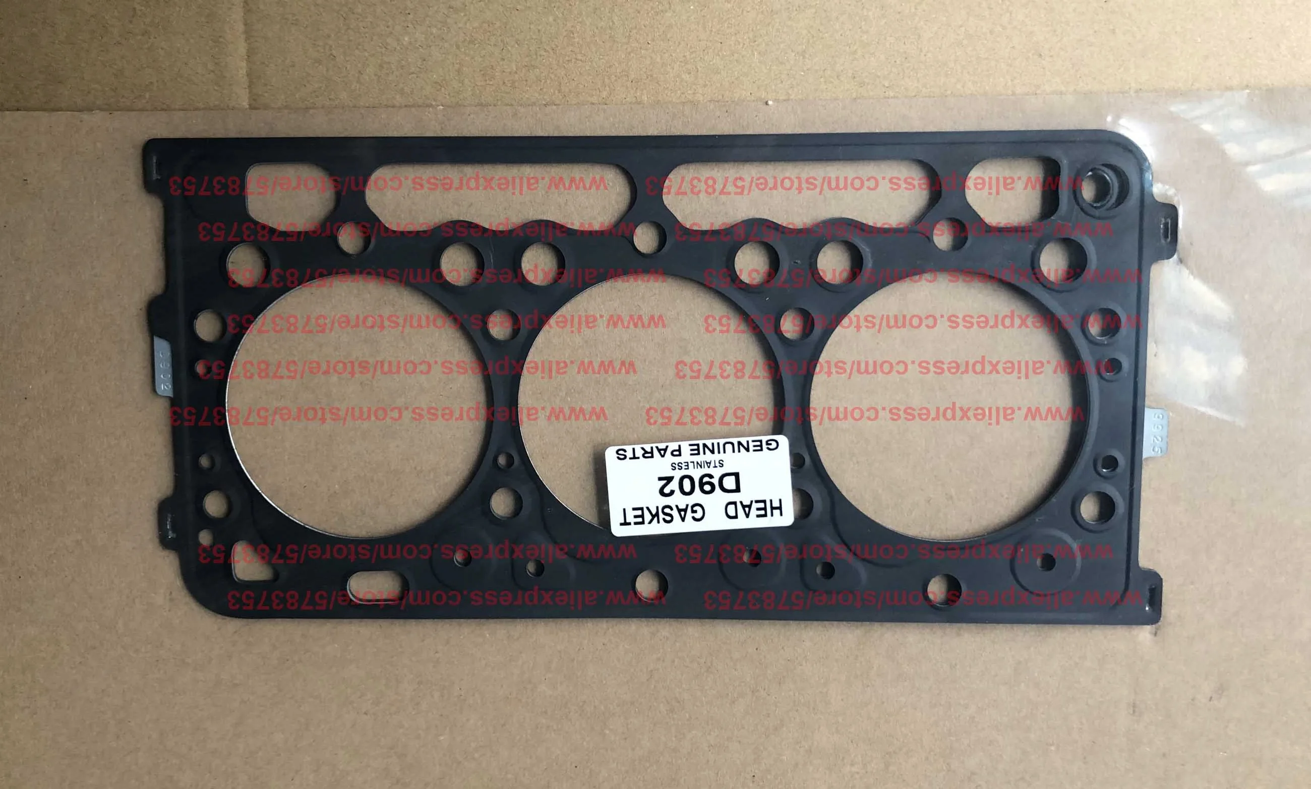 Kubota D902 Cylinder Head Gasket 1G962-03310 ( metal ), Kubota D902 Engine parts , BX2230D , RTV900G / RTV900R / RTV900T