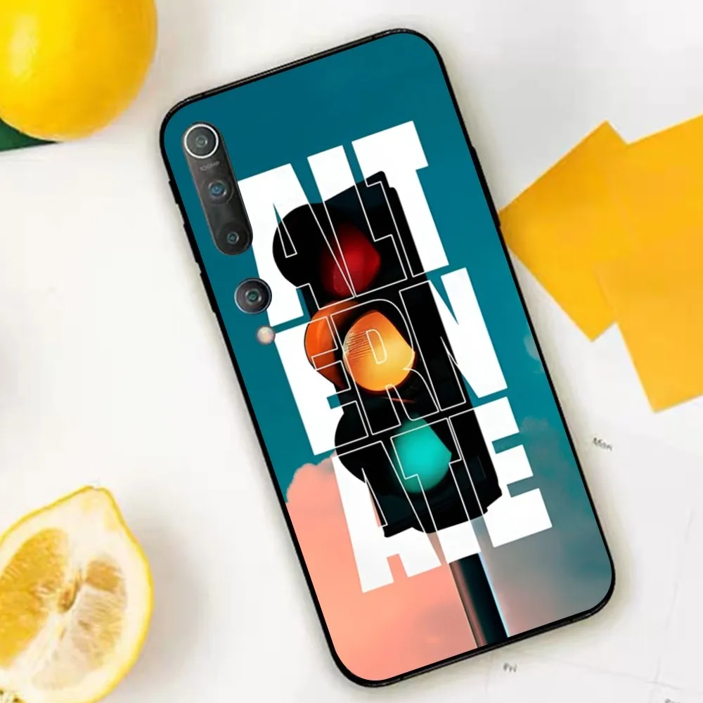 Life And Traffic Lights Phone Case For Xiaomi Mi 5X 8 9 10 11 12 Lite Pro 10T PocoX3pro PocoM3 Note 10 Pro Lite