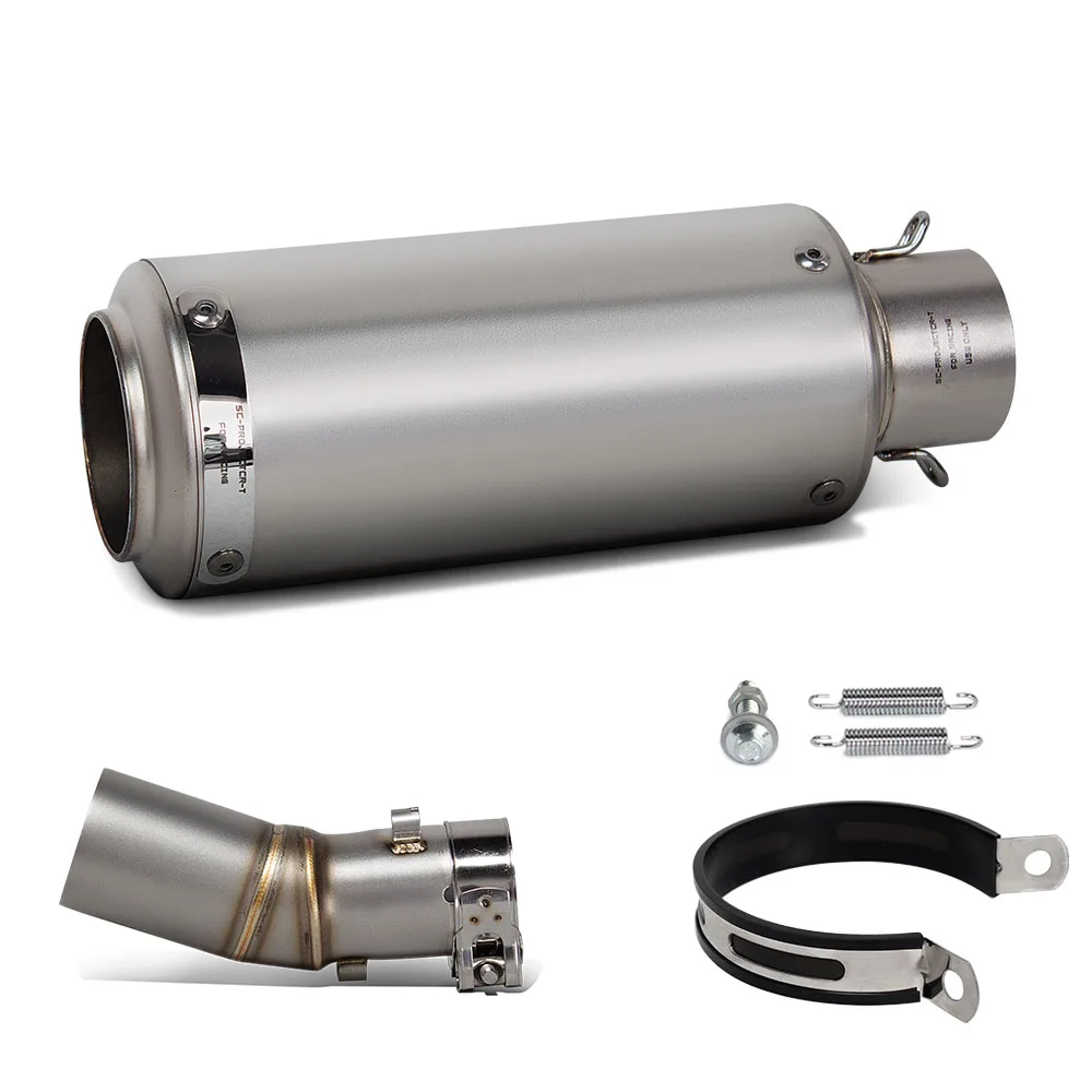 

For CFMOTO 450SR 450 SR 2022-2025 Motorcycle Exhaust Slip on Line Adapter Middle Pipe Project Muffler Escape Racing Kit Modify