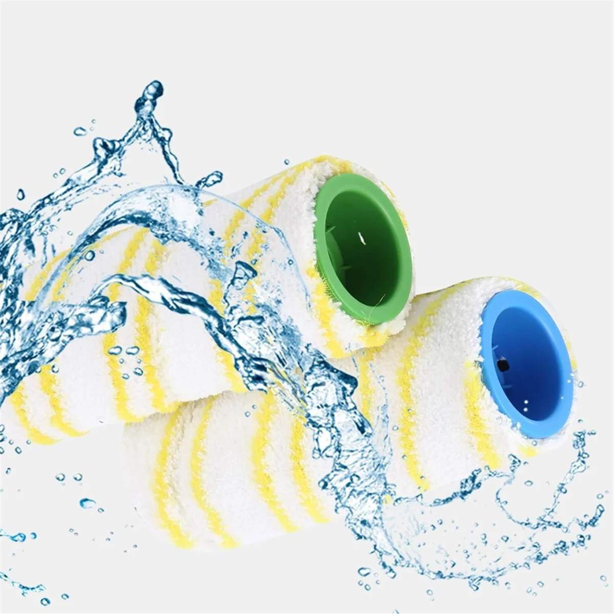 A61T-8Pcs Roller for Karcher Fc7 FC5 FC3D FC3, Roller for Karcher, Replacement Rollers, 2.055-006.0 and 2.055-006.0