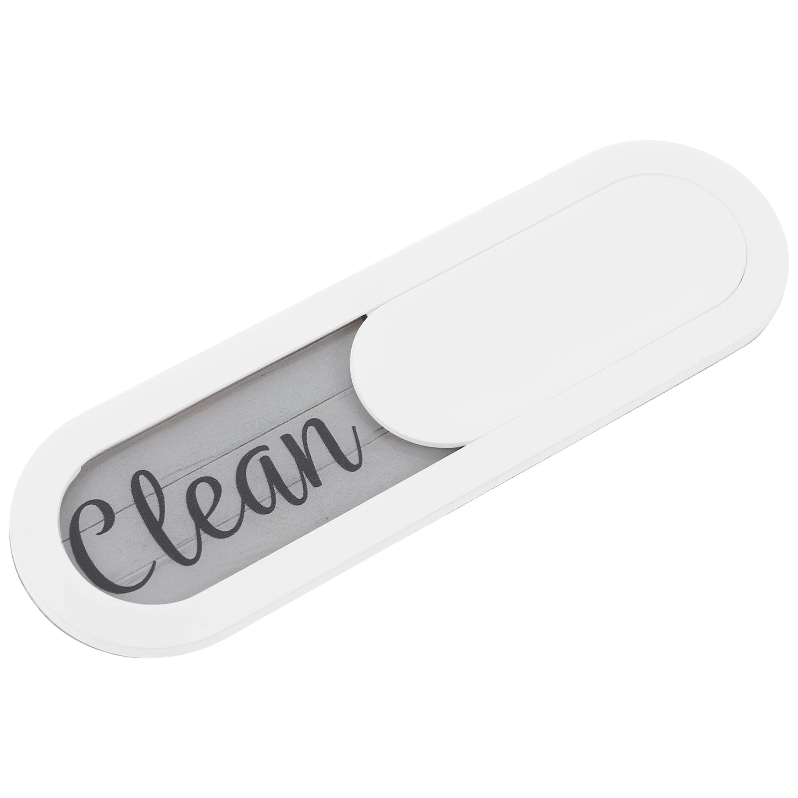 Dishwasher Tiles Clean Dirty Flip Sign Washing Machine Reminder Home Necessities Magnet Wood Grain Plate Office