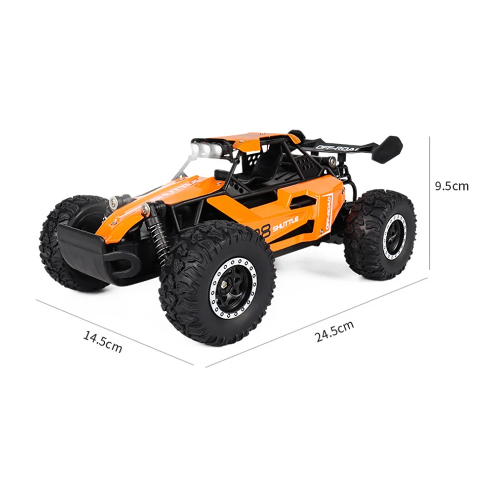 2.4G High-speed Alloy Remote-controlled High-speed Vehicle Big Foot Climbing Off-road Vehicle Racing Model Boy Toy