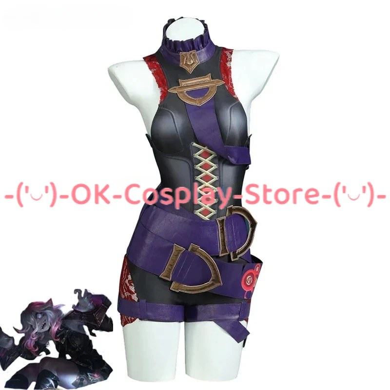 

Game LOL Briar Cosplay Costume Women Cute Party Jumpsuit Halloween Carnival Uniforms Clothing Anime Suit Custom Made