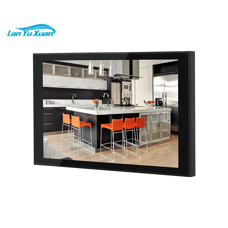 8 Inch POE Wall-Mount Smart Home Touch Panel KNX Thermostats Home New 4GB Memory Recessed Wall-Mounted Touchscreen Tablet