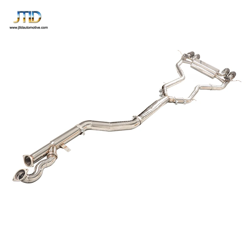 

JTLD 304 stainless Steel Polished Exhaust valvetronic catback For BMW G8X G87 M2 EXhaust Valved System Escape Tubo Escape Coche