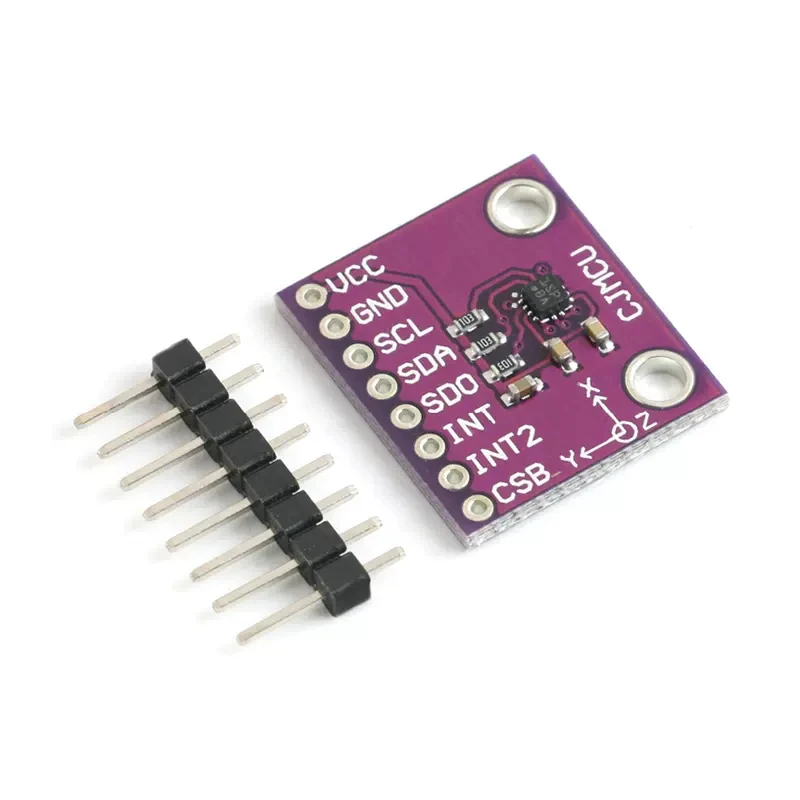 BMA250E triaxial accelerometer module low-g xyz triaxial MEMS boards