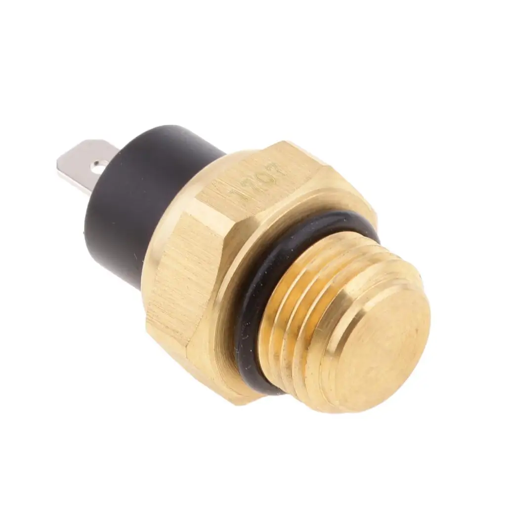 Capteur de température d'eau, thermostat de ventilateur de refroidissement en laiton, interrupteur de performance du dissipateur thermique pour moto Honda VFR VTR VT