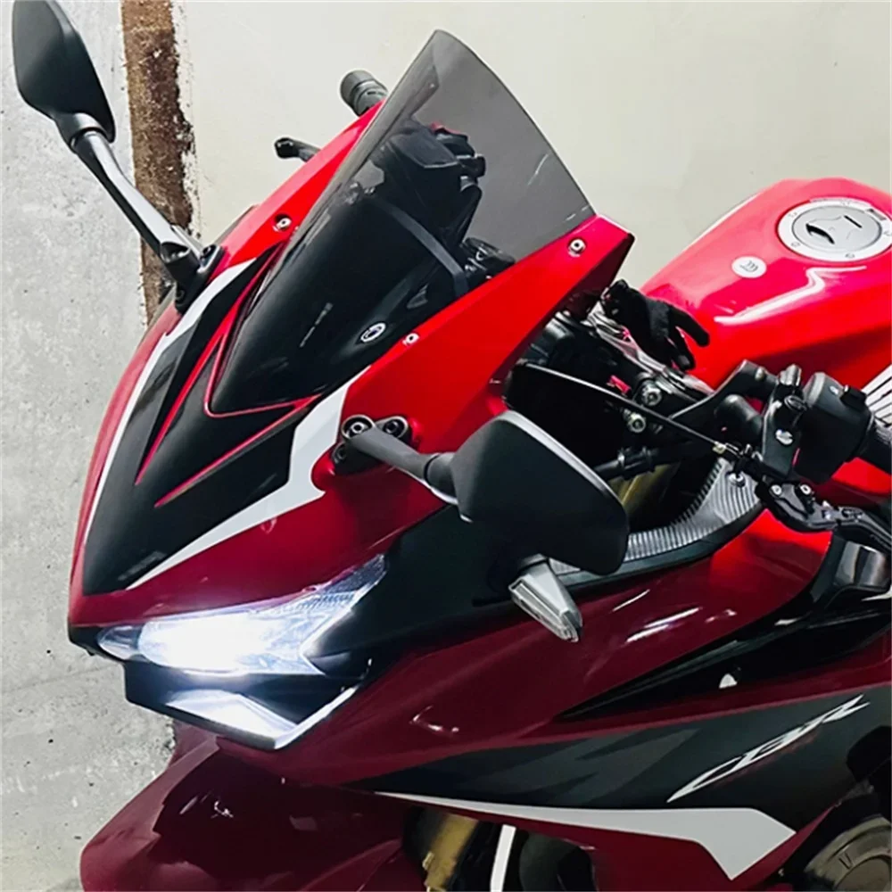 

front windshield modification For Honda 2022-2024 WRS model CBR400R/500R with aerodynamic hood and competitive high windshield