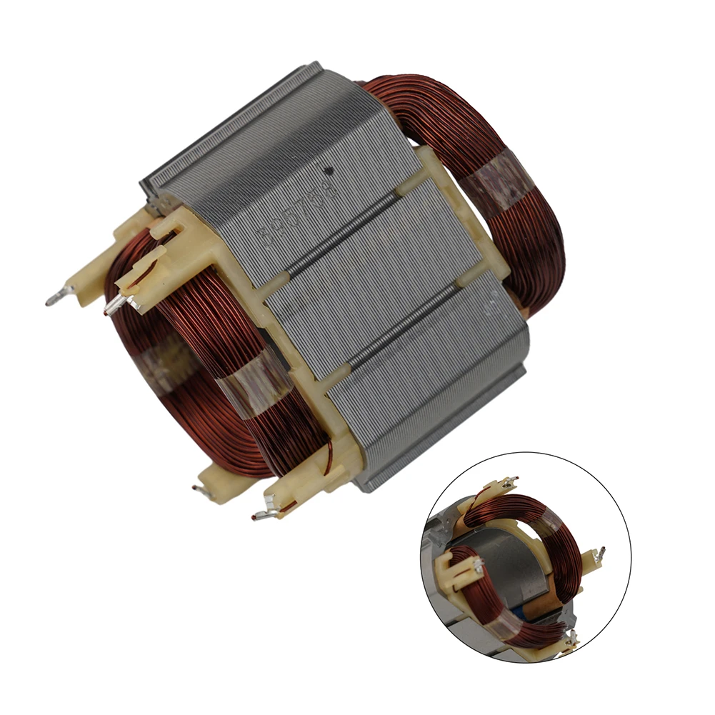 

513633-7 Stator Carbon Brush Bearings Engine Maintenance Approx. 6.5x11x25mm Engine Parts 2 Carbon Brushes Included
