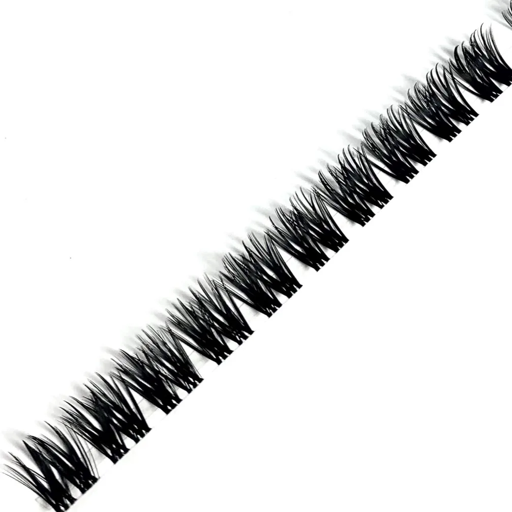 1 Pc Lash Lint Diy Wimper 20 Stuks Uit 1 Lint, Herbruikbare Cluster Wimpers Voor Diy Wimper Extensions Gesegmenteerde Wimpers