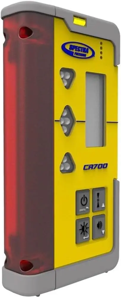 

CR700 Combination Laser Receiver with C70 Rod Clamp, C71 Magnetic Mount, Batteries, Patented Reception Technology