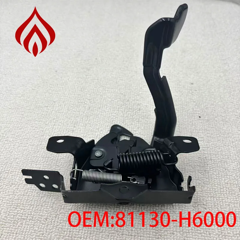 81130H6000 Heavy-Duty Engine Bonnet Lock Latch, Fit with for Kia Models, OEM 81130-H6000,81130H5000,81130-H5000 Stable Closure
