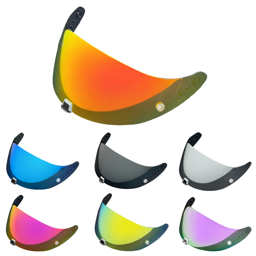 R1 Helmet Visor For Scorpion Exo 520 391 Motorcycle Helmet Lens Visor 1400 Carbon Plating Uv Protection Lens Faceshield