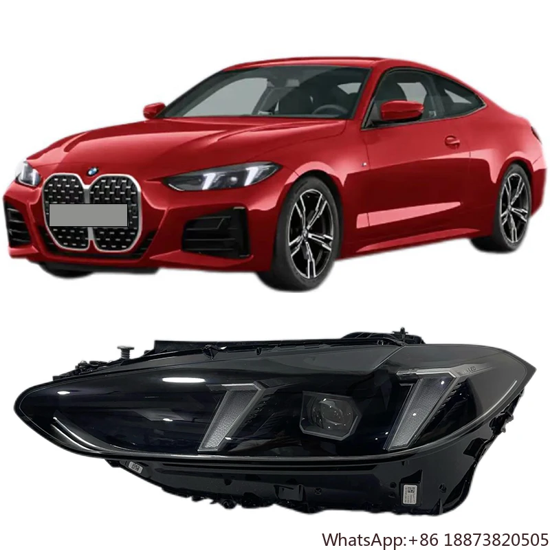 

Подходит для 24-летней новой BMW 4 серии 425i 430i Фара с высокой конфигурацией Светодиодная фара 12 В 6000 К