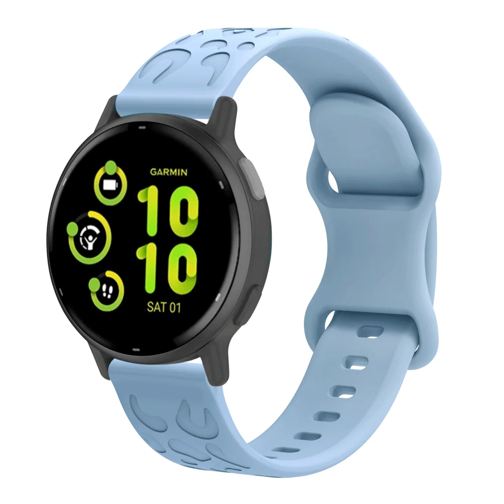 18mm 20mm 22mm Silicone Strap for Garmin Vivoactive 5/4 Venu 3/2 Smart Watch Band for Huawei Watch GT5 GT4 41mm 46mm