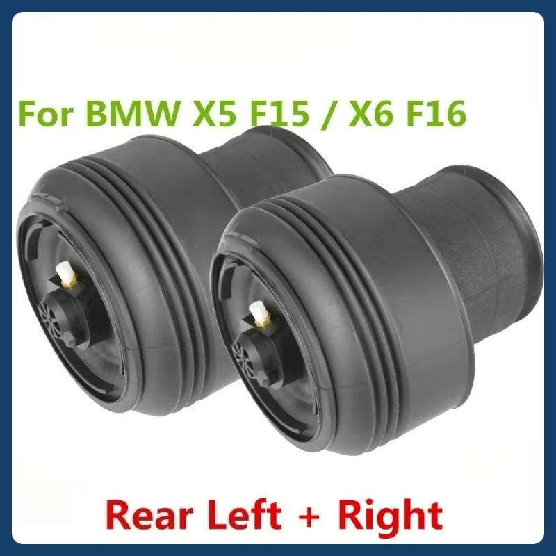 

OEM：37126795013 37126795014 Rear Left + Right Suspension Air Spring for BMW X5 F15 F85 X6 F16 F86