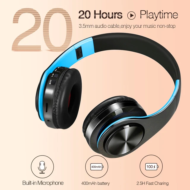 Wireless Headphones Stereo Earphone Headset Wireless Headset Headphones Bluetooth Earphones Headphones Aliexpress