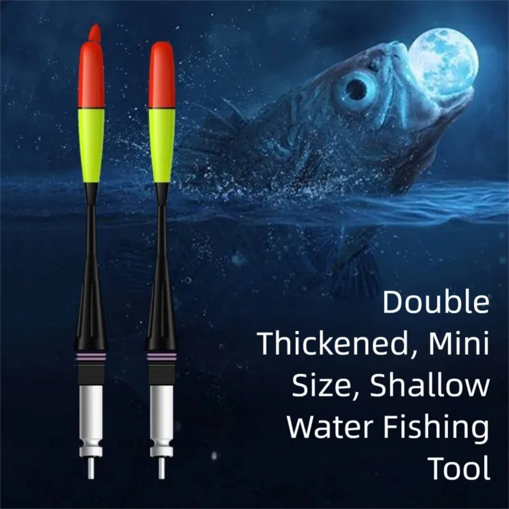 2pcs Luminous LED Smart Float Super Bright Top Mount Electronic Float Ultra Sensitive Luminous Float Fishing Accessories