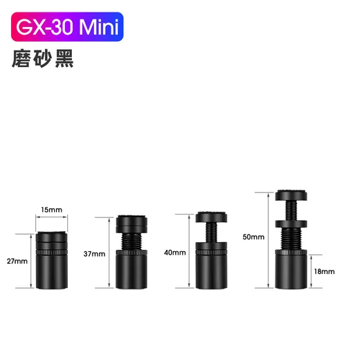 Imagen 2 del producto Soporte GPU Jack VGA, marco de soporte totalmente de aluminio, parte inferior magnética de Metal para tarjeta gráfica ITX MTX ATX