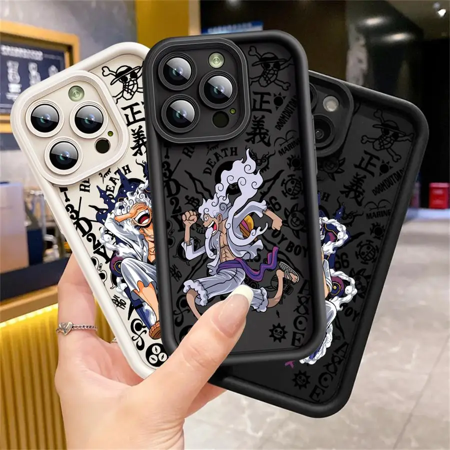 حافظة هاتف لهاتف آيفون 13 12 11 Pro Max XR 16e 15 16 14 Plus XS Max 17 غطاء ناعم هوائي رائع قطعة واحدة لوفي