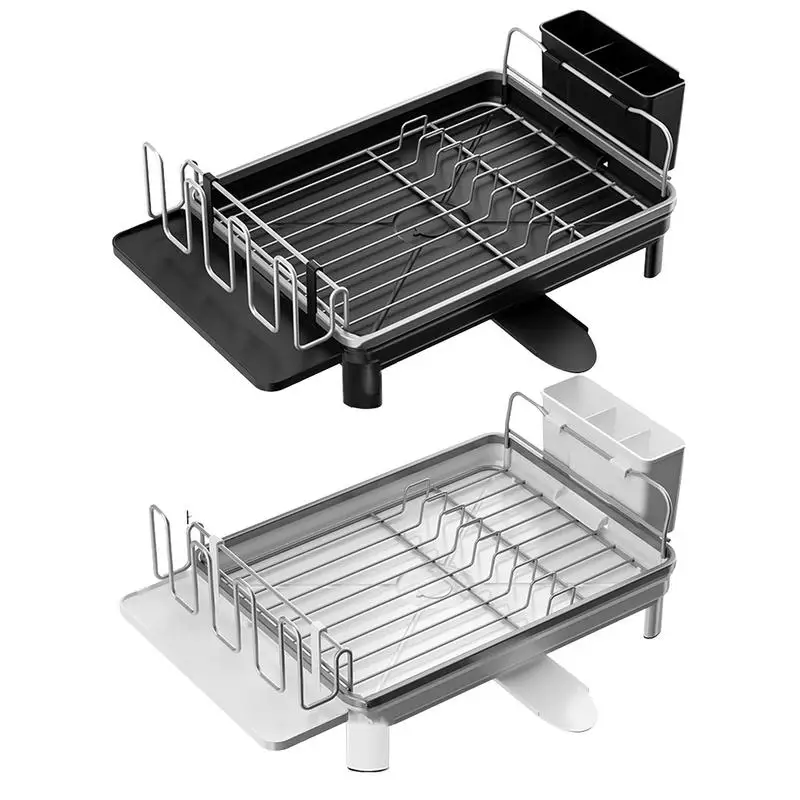 Dish Drying Rack Multifunctional Dish Drainer Basket Shelf For Kitchen  Sturdy Inside Sink Dish Dryer Racks Drip Drain Storage