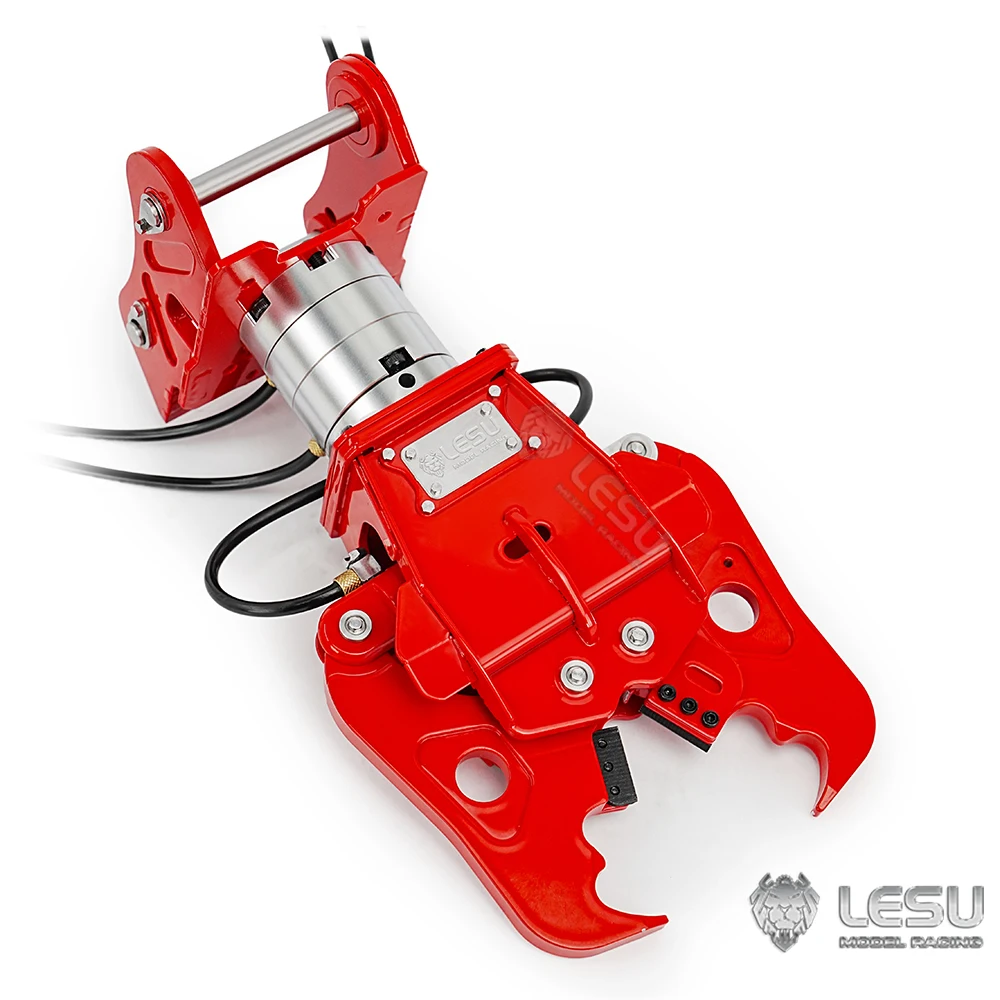 

270° Rotatable Metal Hydraulic Shear Clamp for 1/14 LESU Aoue C374F LR960 ET30H ET26L ET36L ET35 RC Digger Radio Control Car