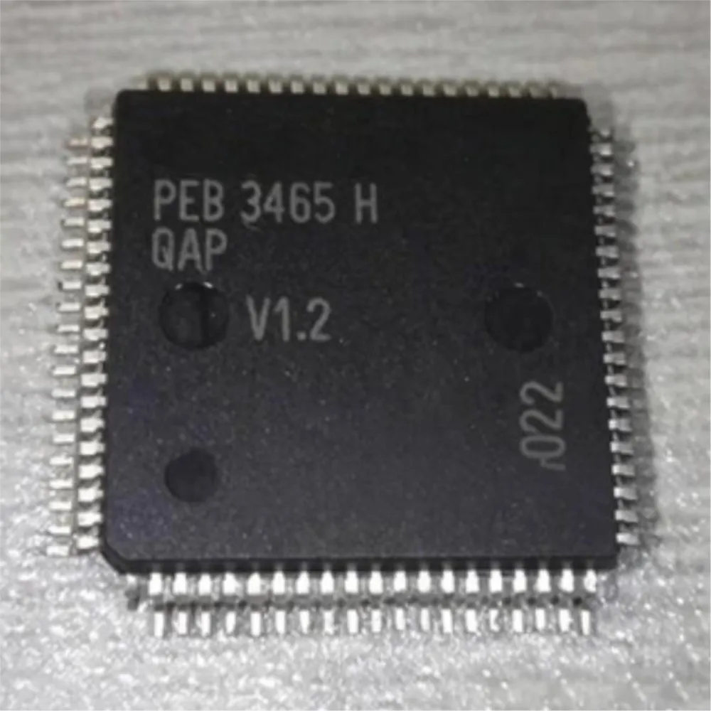 PEB3465H  V1.2    PEB3465HV    PEB3465    QFP80    High quality products    (Product quantity: 10 pieces)