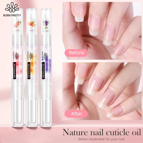 Imagen 1 del producto BORN PRETTY 1 Uds. Bolígrafo de aceite para cutículas, tratamiento de uñas, aceite revitalizador de cutículas, herramientas de cuidado de manicura, esmalte de uñas, nutre la piel