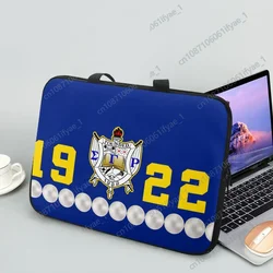 2023 Tablet Bag Sigma Gamma Rho 1922 Pearl Luxury Design Laptop Bags Case PC Computer Handbag For 10 12 13 15 17Inch Female Gift