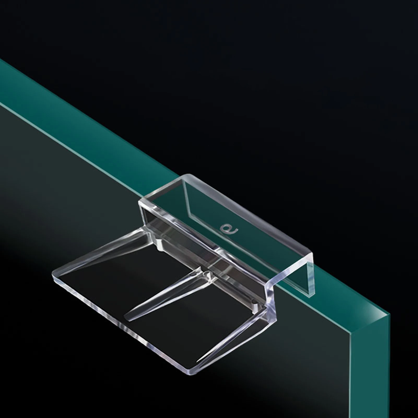 6/8/10/12mm Aquarium Acrylic Clips Glass Cover Support Holders Transparent Fish Tank Cover Plate Bracket Aquarium Accessories view 2
