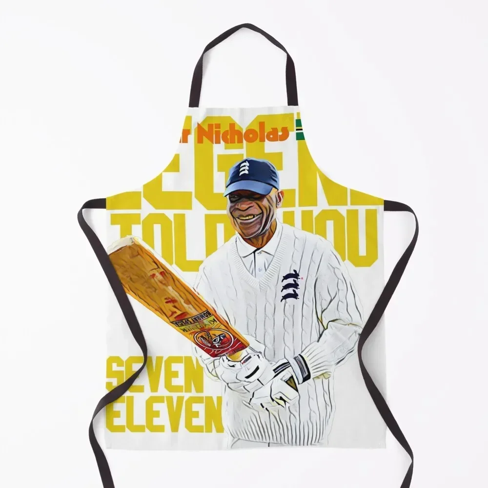 Mr Nicholas West Indies Cricket Legend Told You Apron bib Kitchen Special Accessories Apron