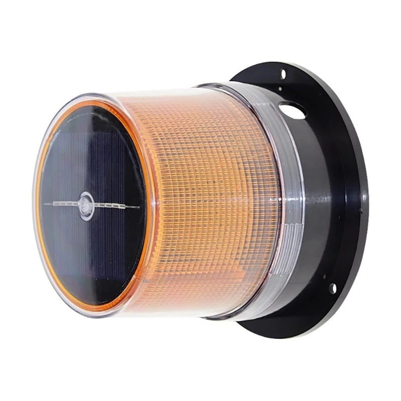 Sicurezza avvertimento strobo solare Luce lampeggiante Base magnetica Strobo Luce 601E