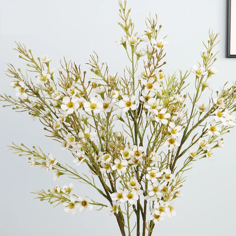 

Artificial Twig Wintersweet Flower Australian Wintersweet Cherry Blossom Home Living Room Wedding Decoration Ornaments