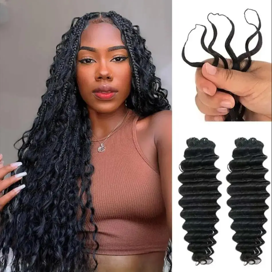 12a-vague-profonde-sans-noeud-pre-separe-crochet-extensions-de-cheveux-vague-d'eau-plume-crochet-cheveux-humains-paquets-torsion-tressage-cheveux