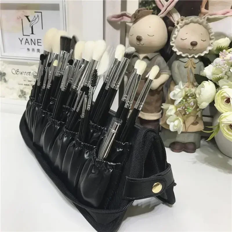 

Home furniture29 Holes Professional Fold Waterproof Women Makeup Brush Tools Bag Organizer Travel Powder Cosmetic Sets Toiletry