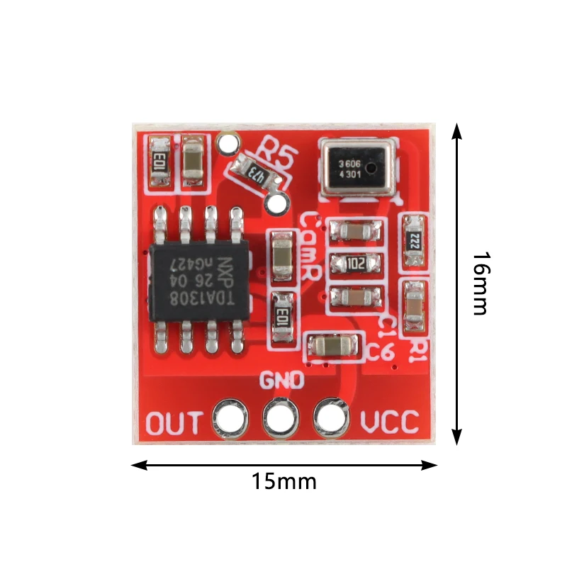 5pcs/1pc AD828 Single Power Supply TDA1308 Class AB Stereo Headphone Driver Module Front Audio Amplifier Board