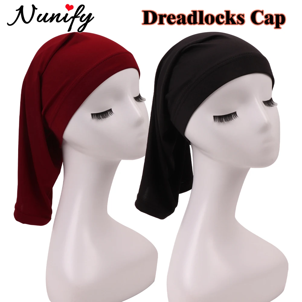 

Nunify Unisex Spandex Dreadlock Tube Cap For Sleeping Extra Long Stretchable Loc Sock For Braids Locs & Long Hair Protectio