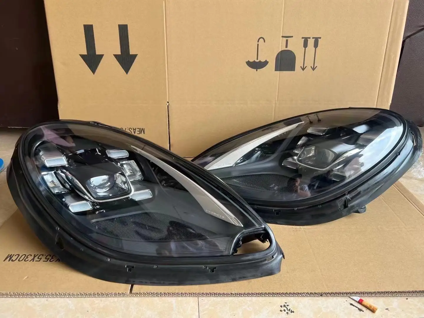 Faro LED originale Macan all'ingrosso per Porsche Macan Matrix PDLS Fari LED Turbo GTS 2015-2018 OEM 95B941006 95B941005