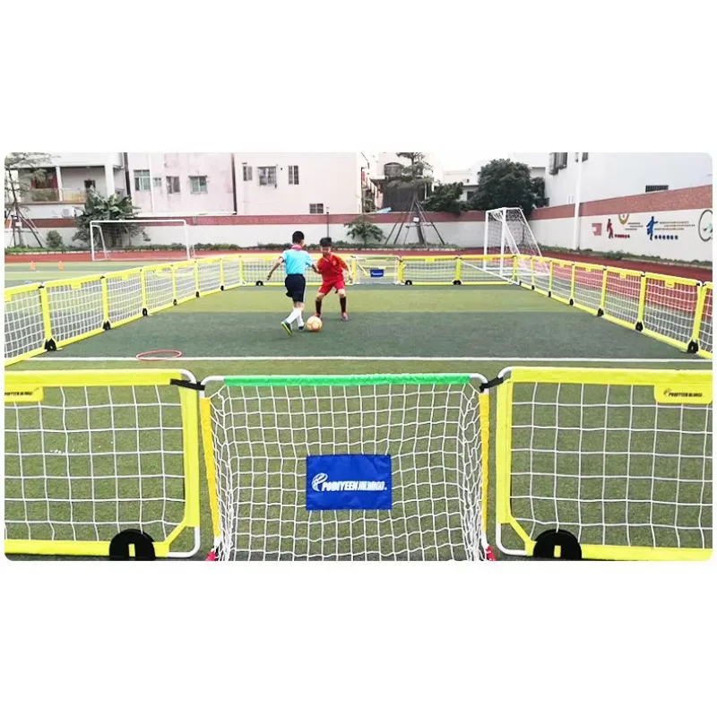 1 Rete barriera monopezzo Easy Set up per porta di calcio 2025