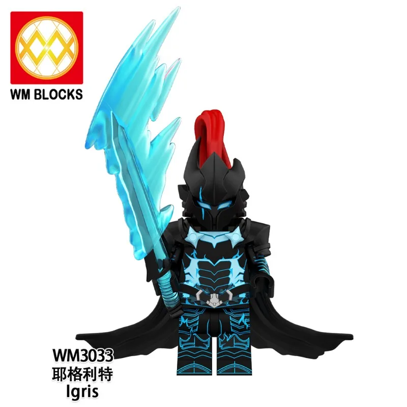 

WM6221 Animation Series Children's Building Block Toy Figurines Wholesale Assembled Bags 3027-3034 Foreign Trade Goods