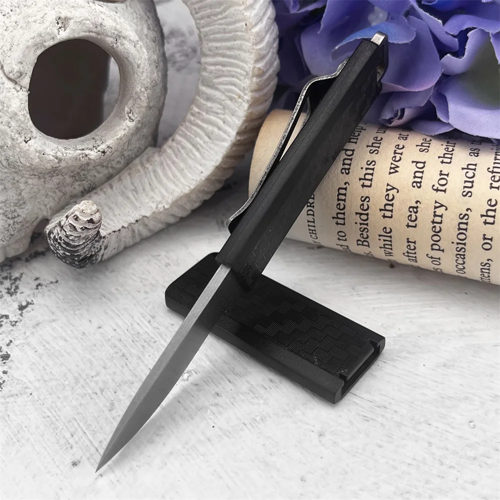 Multifunctional Scribe 2425 Hunting Fixed Blade Knife 8Cr13MoV Blade Nylon Fiber Handle Jungle Camping Everyday Carry Tool