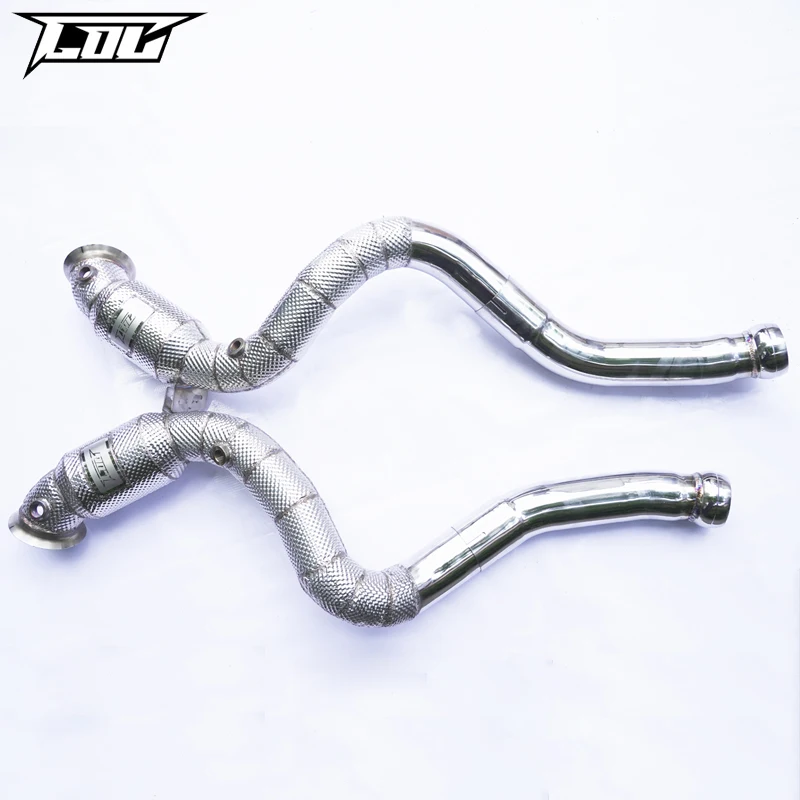 

Downpipe for Benz C63 W205 4.0T 2014+ Automotive Performance Accessories Pipe Stainless Steel Exhaust Downpipe with Catalyst