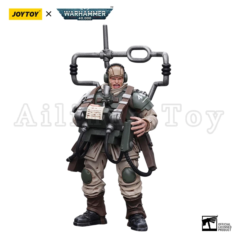 JOYTOY 1/18 figurka 40K Cadian Command Squad Anime model wojskowy zabawka