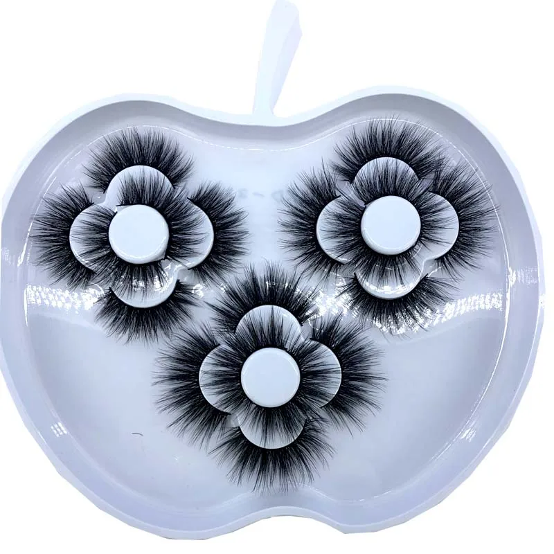HBZGTLAD 9 Paar 8-25mm 3D Nerz-Wimpern Flauschig und Geschwungen Weich und Locker Maßgefertigte Box mit Natürlich Aussehenden Nerz-Wimpern – Detail 11