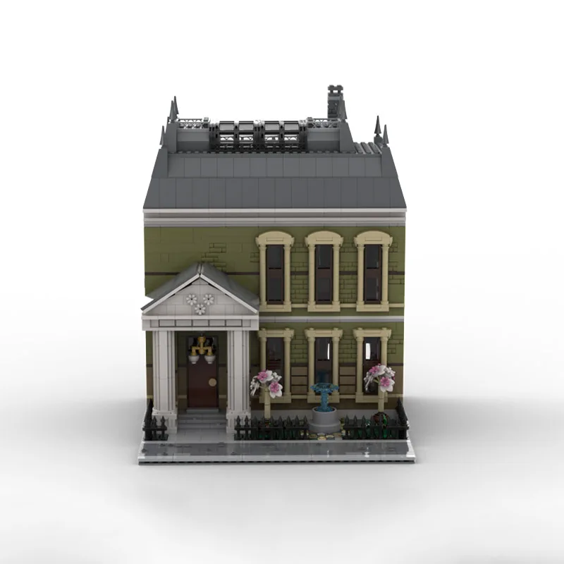 

Набор игрушечных моделей квартиры из строительных блоков MOC с 2549 деталями - набор игрушек для творческой сборки в качестве праздничного подарка, подходящего для всех зданий